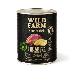 WILD FARM Monoprotein / Wild Boar - Dziczyzna 800g